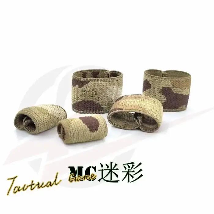 5 pièces élastiques maintien ceinture tactique 20-50mm camping rangement accessoire extérieur