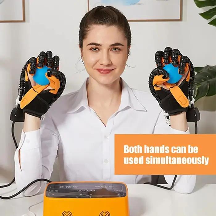 Gants de robot en miroir rose rouge et violet pour récupération post-AVC, hémiplégie et infarctus cérébral, entraînement des doigts, main gauche et droite, plusieurs tailles disponibles