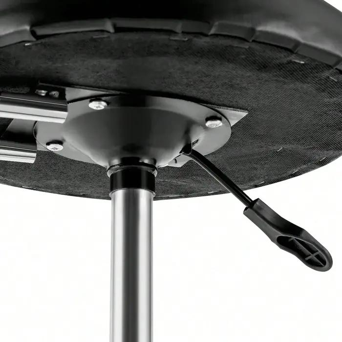 Tabouret d'atelier, banc, chaise hydraulique, Bar, Garage, avec dossier + repose-pieds, chaise pivot
