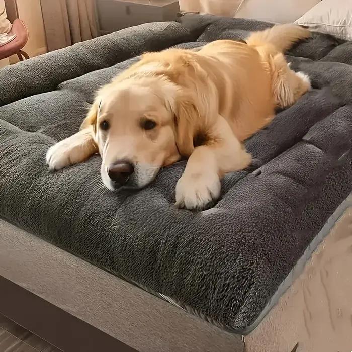 120cm chaud chien canapé-lit hiver animal de compagnie