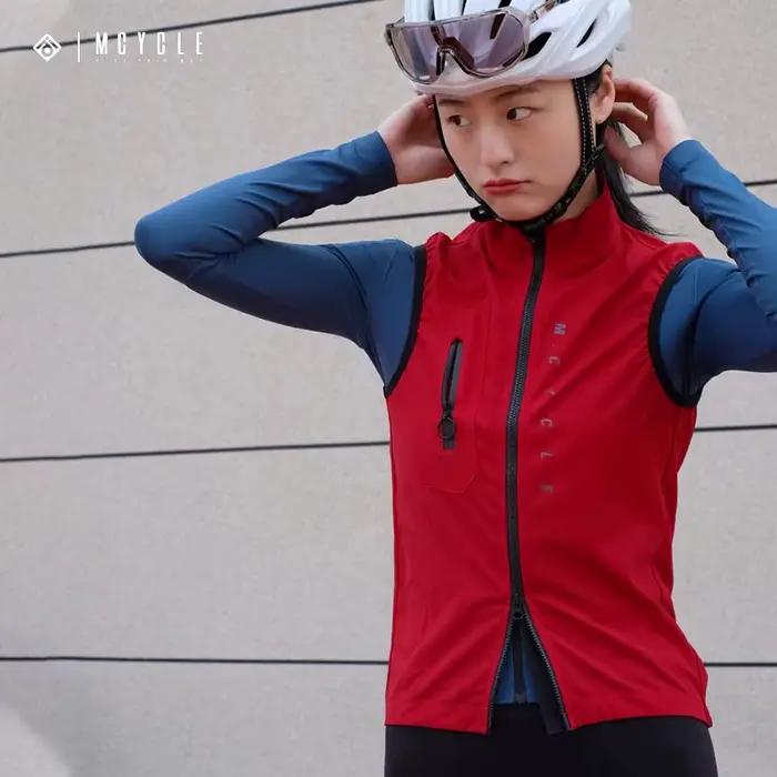 Mcycle-Chemise de vélo légère et respirante, GlaCoat de cyclisme, Coupe-vent, Fibre de coulée, Imper