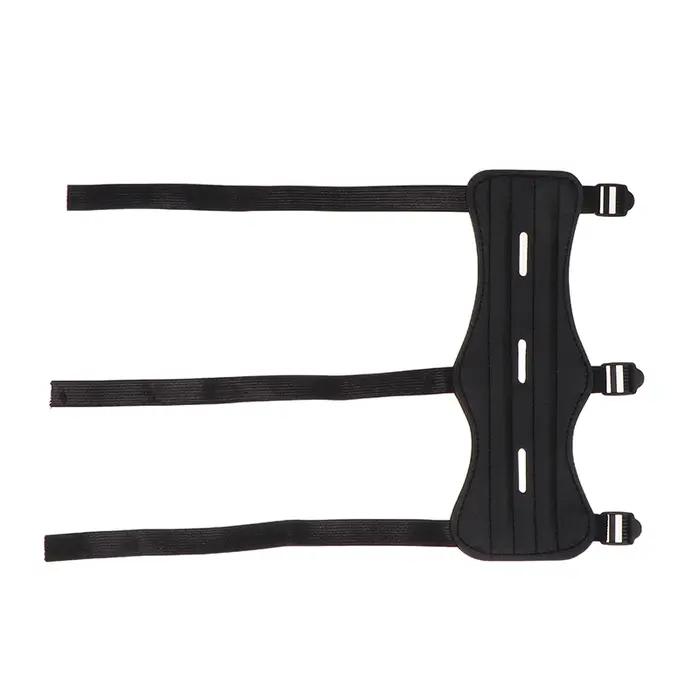Équipement de tir à l'arc en cuir, Protection des bras, 3 sangles, Protection de l'avant-bras, arc réglable en toute sécurité, flèche, accessoires d'entraînement au tir de chasse