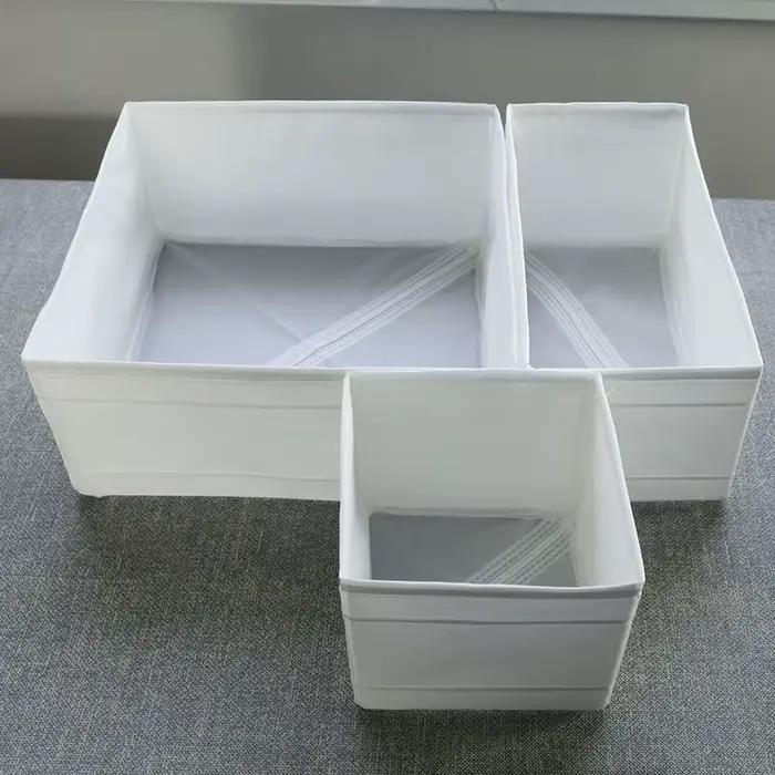 Organisateur de placard TAANY en tissu oxford pliable pour sous-vêtements et vêtements modernes pour rangement efficace et design élégant