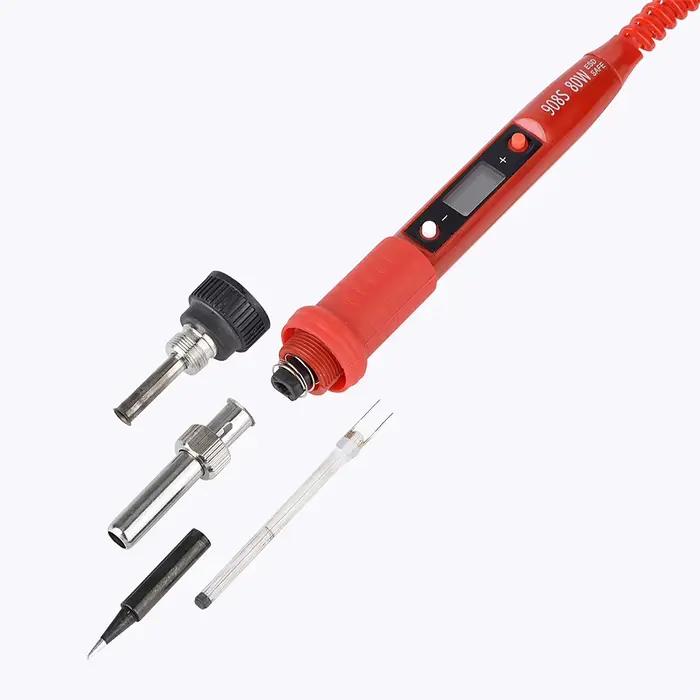 JCD-Kit de fer à souder électrique numérique, température réglable, outil de soudage, chauffage en c