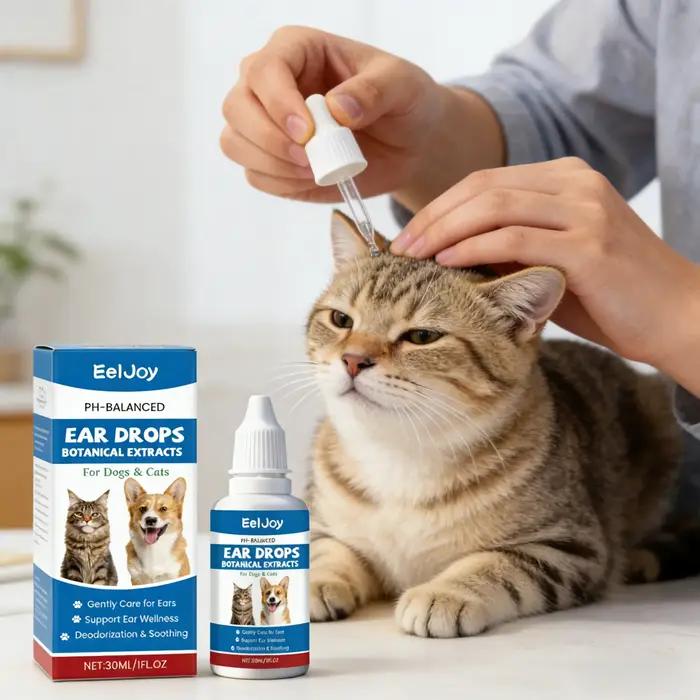 Gouttes auriculaires pour animaux de compagnie