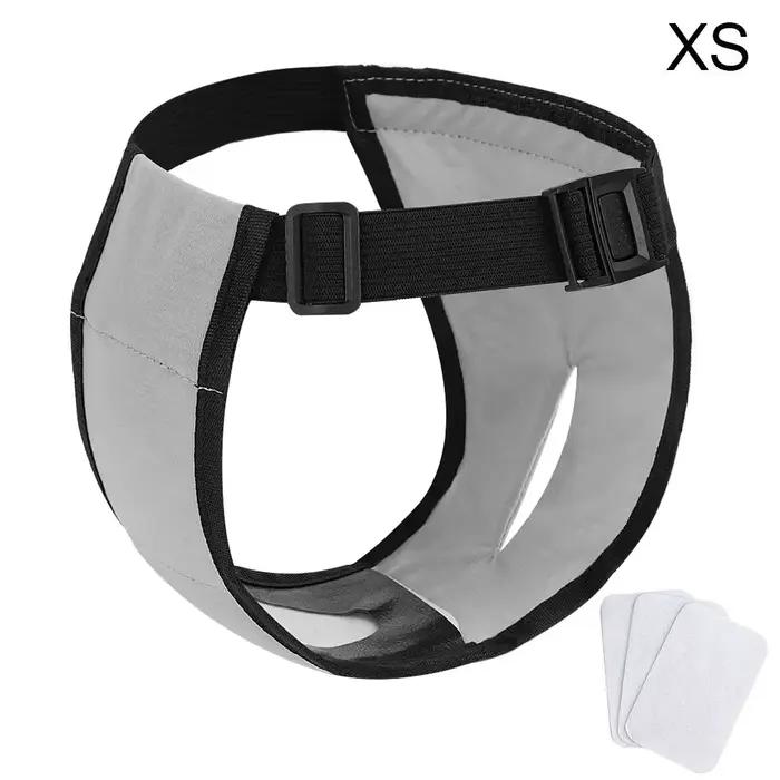 Avec 3 tampons en coton culotte pour chien femme lavable facile à porter couches physiologiques pour