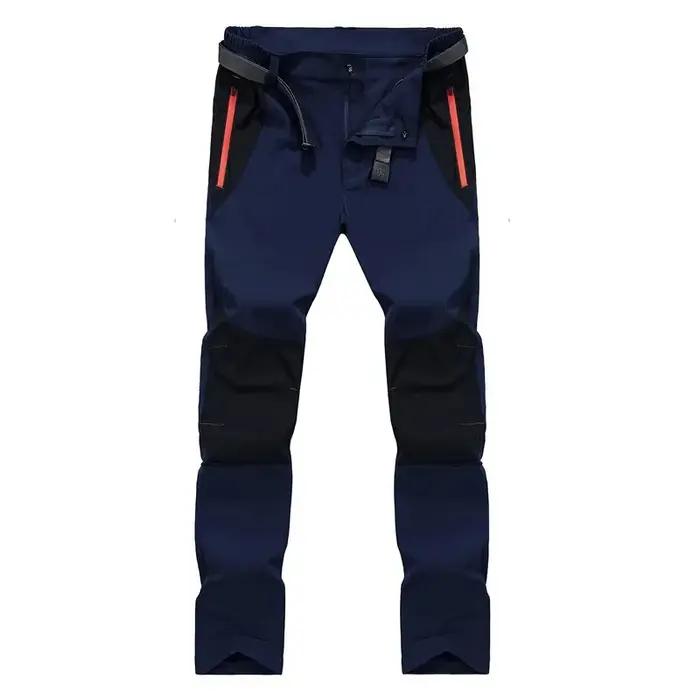 Pantalon cargo tactique homme été léger imperméable résistant multi-poches randonnée casual