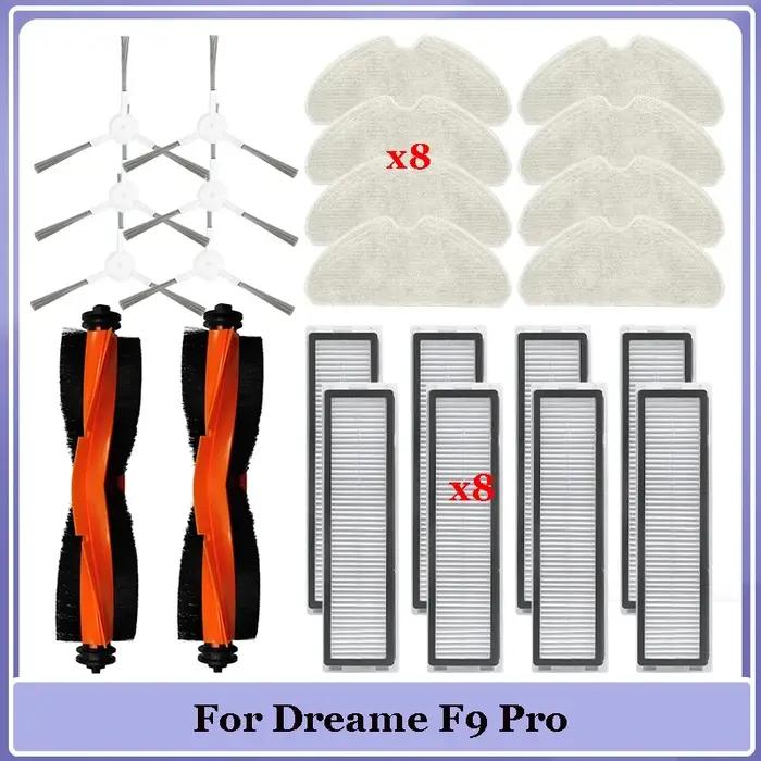 Accessoires de remplacement pour aspirateur Dreame F9 Pro RLF22GA, D9 Max, pièces de rechange, bross