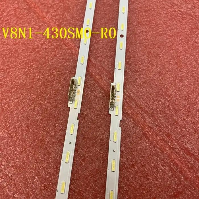 Bandes de rétro-éclairage LED pour Samsung UE43RU7172U UE43NU7475 UE43NU7445 UE43NU7400 UE43RU7100 U
