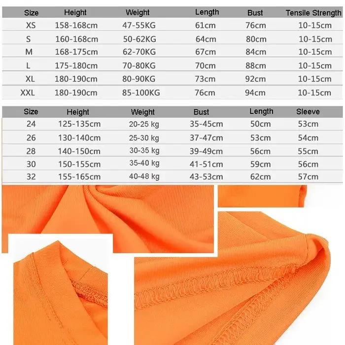 Enfants enfants garçon fille course longue t-shirt Fitness Sport basket-ball Football randonnée en p