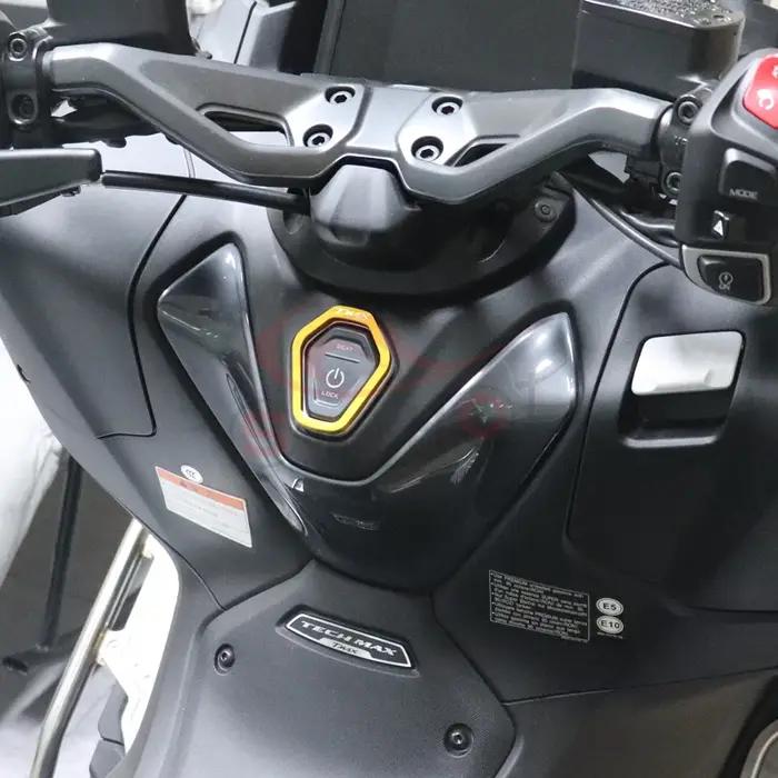 Couvercle de protection pour interrupteur de verrouillage de porte électrique, accessoires de moto p