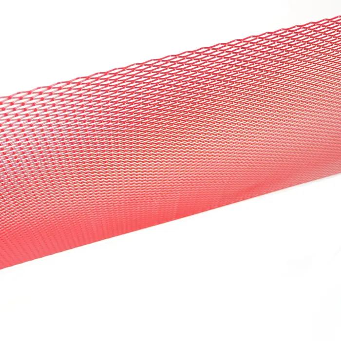 Grille de pare-chocs de voiture de course en aluminium, 100x33cm, filet de ventilation, noir, argent