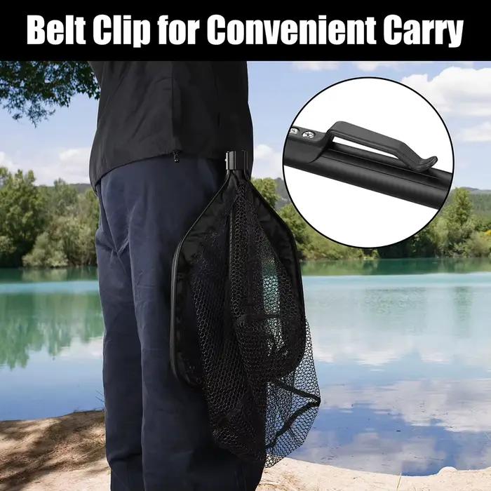 Filet de pêche flottant monofilament avec conception anti-accroc et grande maille pour eau douce et salée occasions de pêche en mer rivière lac ou kayak