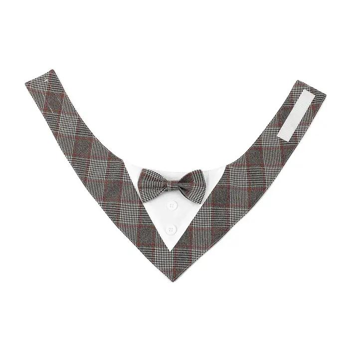 Sucado beau mariage chien Bandana costume élégant noeud papillon luxe triangulaire écharpe collier fiançailles fête cadeaux accessoires