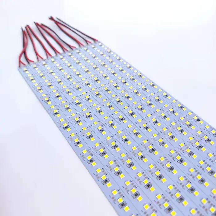 10 pièces 25cm 50cm 12V 24V 2835 LED bande dure 144 led/m 3000k blanc naturel 4000k 4500k blanc 6000