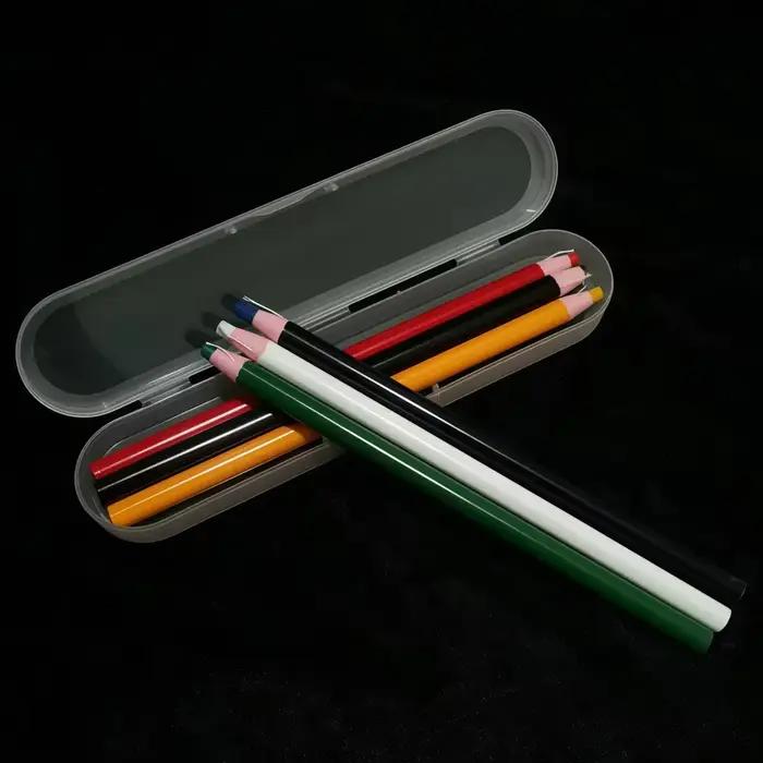 Stylos de marquage pour tissu/cuir pour vêtements, 6 pièces, marqueur de couture sur mesure, rouleau