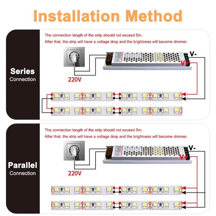 Guirxiété Lumineuse Pliable en Forme de S, DC 12V, 2835 SMD, 6mm de Largeur, 120LED/m, Flexible, DIY