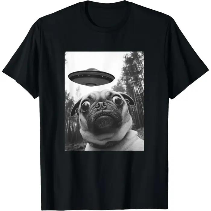 Drôle carlin chien papa graphique t-shirts hommes femmes pur coton Humor Streetwear t-shirt à manches courtes unisexe vêtements amples