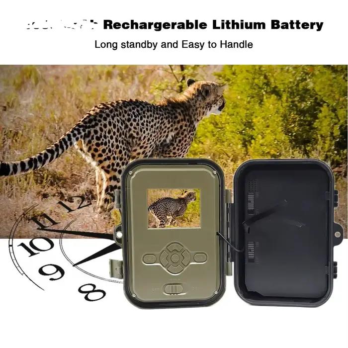 Caméra de chasse 4K avec diffusion en direct, 30MP, WiFi, Bluetooth, sans réseau 4G, avec batterie L