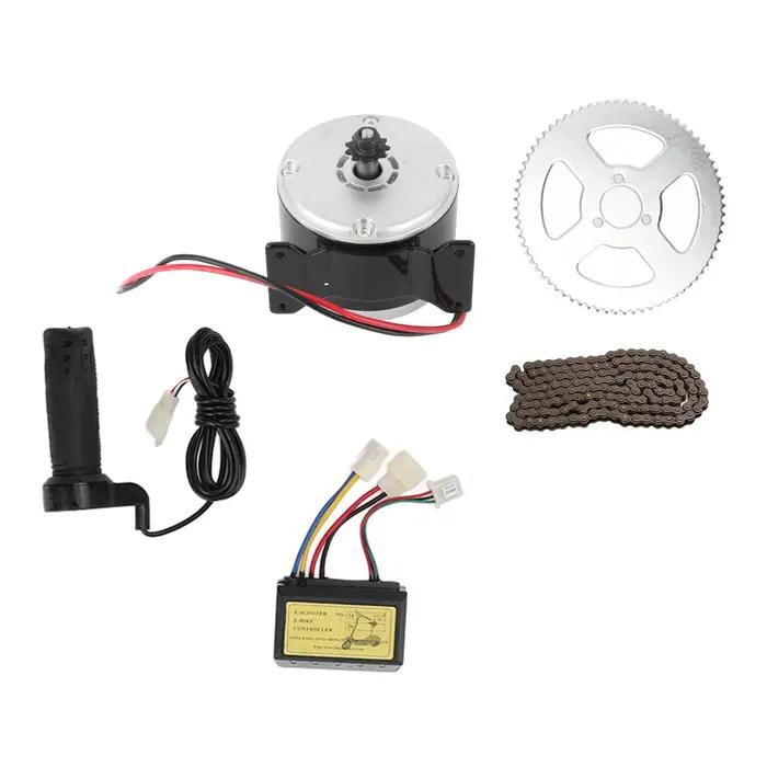 Kit de moteur à engrenage électrique avec contrôleur pour moto