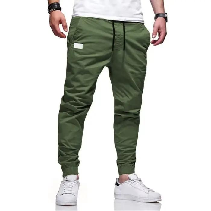 Pantalon cargo chasse homme multi-poches - Sweatpants jogger harem pour activités outdoor tactiques