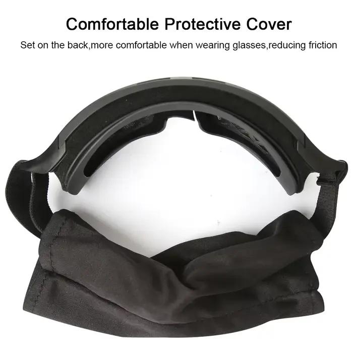 Nouveau Lunettes tactiques Airsoft 3 lentilles coupe-vent anti-poussière tir Motocross moto