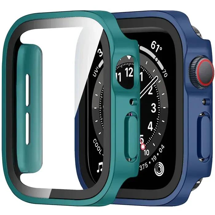Coque étanche Apple Watch 7 8 9 - Protection écran et bumper 2 pièces - Accessoires iWatch 45mm 41mm