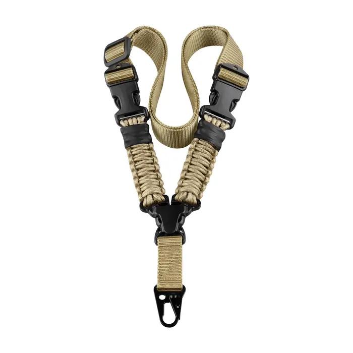 Sangle de odorà point unique verticale, sangle initiée, structure en métal avec paracorde tressée, s