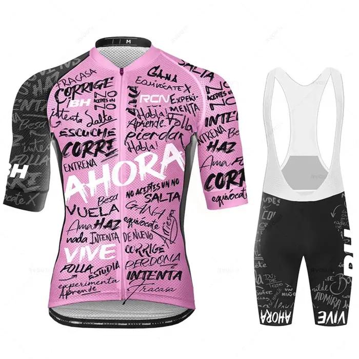 2025 nouveau Rcn Maillot de cyclisme ensemble d'été équipe vélo vêtements