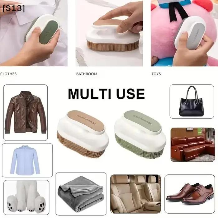 Brosse de nettoyage en plastique PE et PP pour chaussures intérieures et extérieures pour hommes et femmes à utiliser à la maison et en déplacement