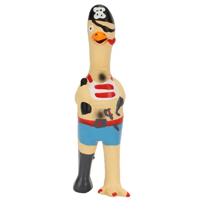 HOOPET jouets pour chiens de compagnie poulet hurlant presser son jouet pour chiens Super Durable drôle grinçant jaune caoutchouc poulet chien jouet à mâcher