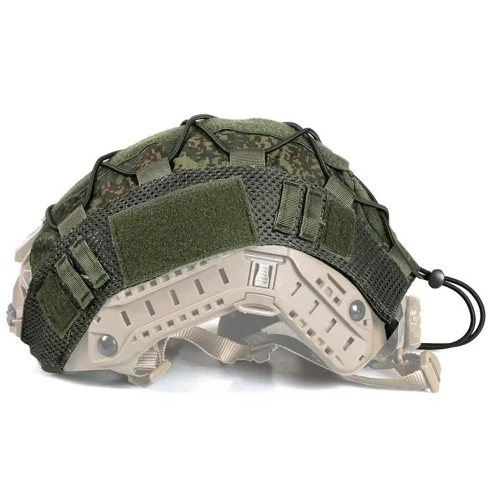 Tactical Helmet Cover For MH PJ BJ Fast Militar Helmet Cover Adjustable Elastic