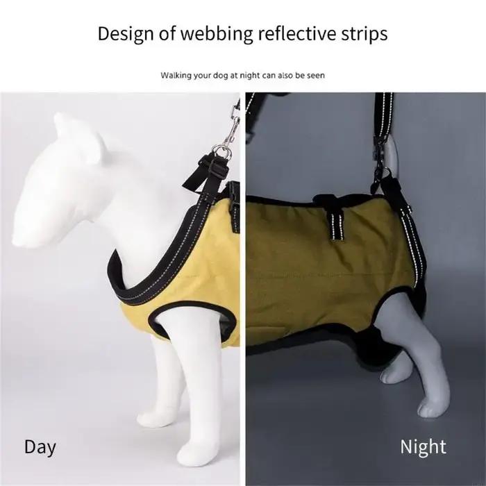 Faire faisceau portance soutien pour chiens âgés avec rembourrage renforcé pour le support post-chirurgical LET