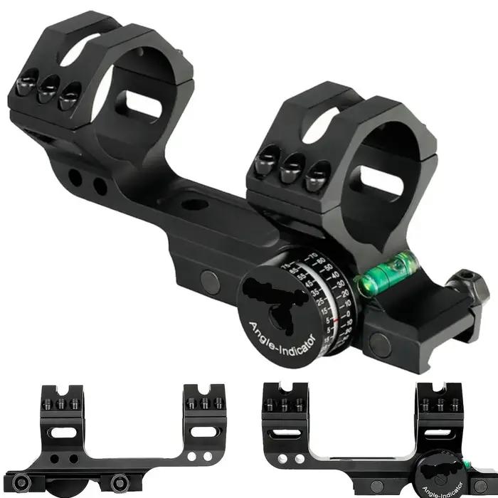 Portée de chasse intégrée 30mm 35mm, anneaux de montage à profil élevé 20mm avec Kit d'indicateur cosmétique d'angle, niveau à bulle