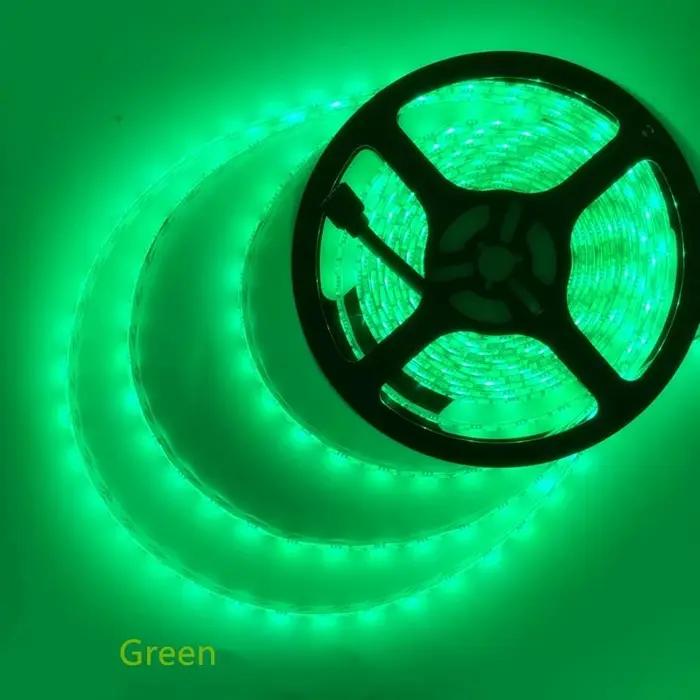 Bande lumineuse LED RGB 2835, 5M, 300 LED, DC 12V, rouge, vert, bleu, blanc chaud, blanc froid, Flex