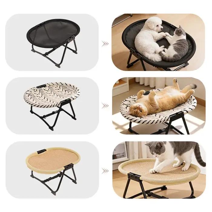 Lit pliable pour animaux de compagnie pour chats et petits chiens