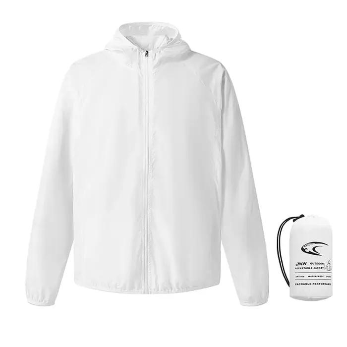 JNLN Camping veste de pluie hommes femmes imperméable Protection solaire vêtements pêche chasse
