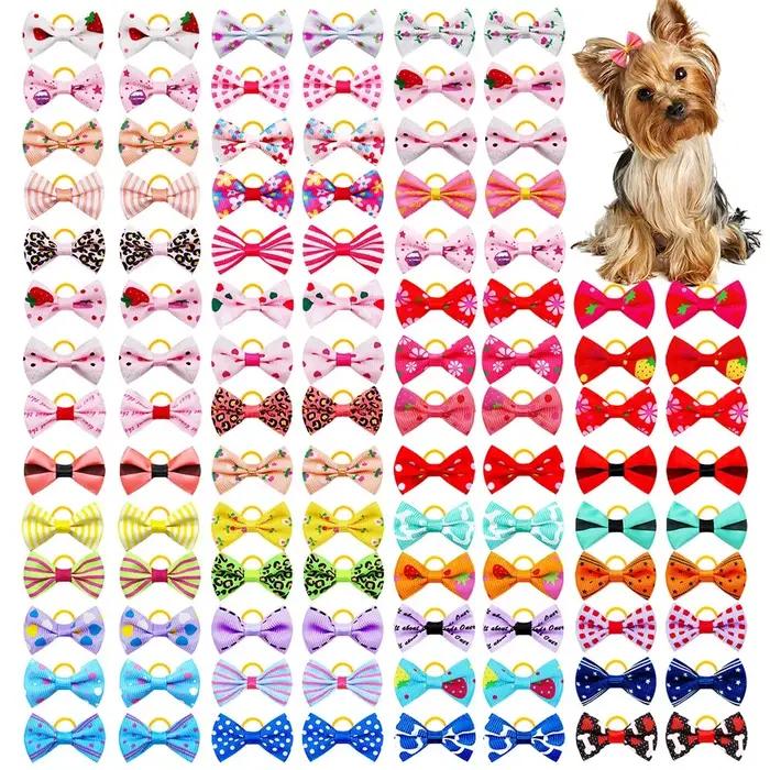 Nœuds pour poils de petits chiens et chats