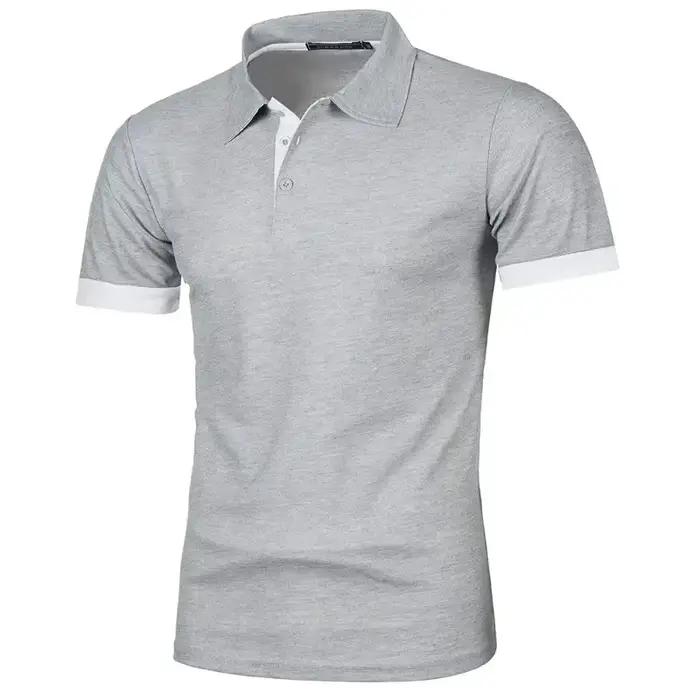 Polo d'été à manches courtes pour hommes, t-shirt de Sport, séchage rapide, athlétique, entraînement