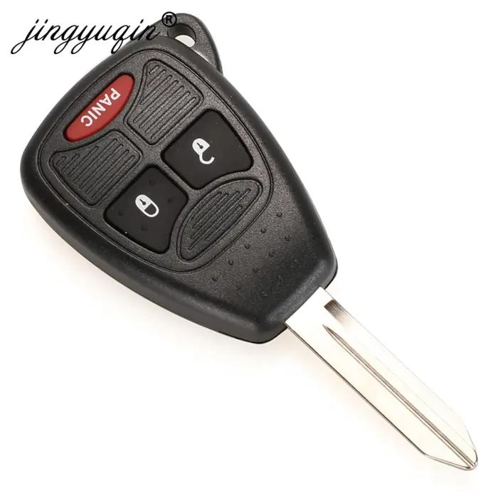 Jingyuqin 10X coque de clé de voiture 2/3/4/5/6 Butto pour Chrysler Pacifica Aspen 300 Dodge RAM car