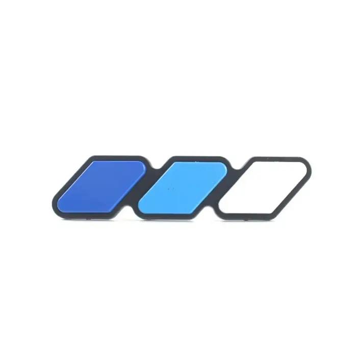 Emblème d'insigne de calandre tricolore à 3 grilles pour Toyota pour 4runner pour Rav4 Highlande bande décorative
