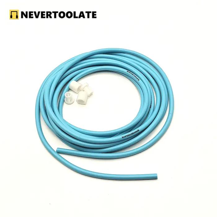 3.5 mètres 11.5 pieds extra long PVC-80A 5mm de diamètre fil de filetage de noyau corde à sauter piè