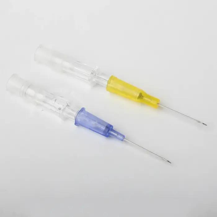 50pcs IV canule stylo Type cathéter d'injection intra-vinale 20G 22G 24G 26G fournisseurs vétérinair
