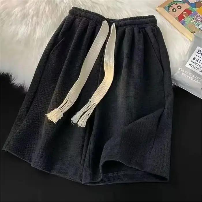 Short d'été solide et respirant pour hommes