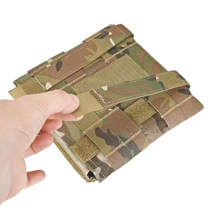 Poche plaque latérale JPC 6x6 ultralégarde pour gilet chasse - Portage armure et accessoires maritime