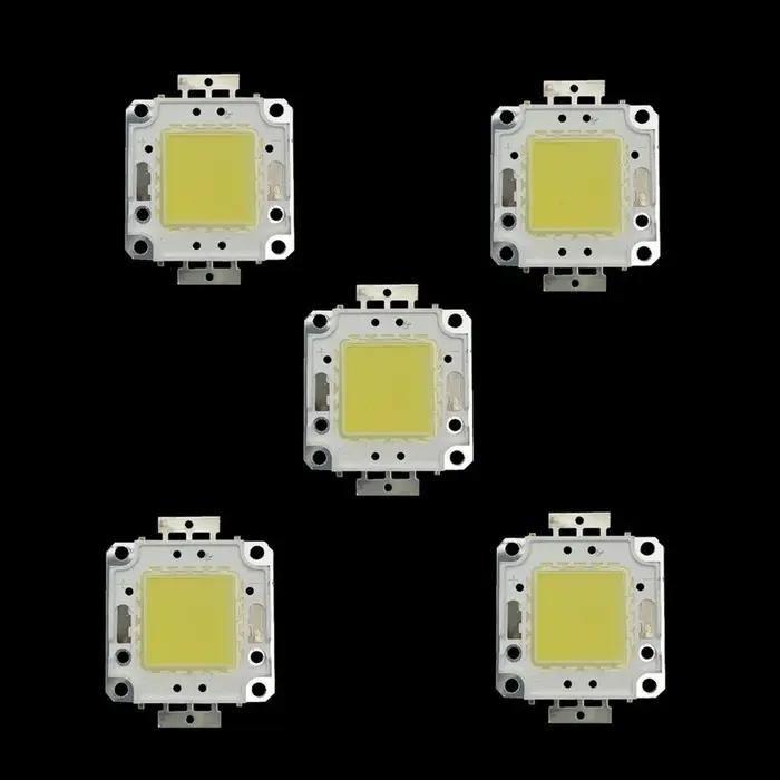 OuuZuu – ampoule à puce LED COB 10W 20W 30W 50W 100W, puces pour projecteur, lumière intégrée de jar