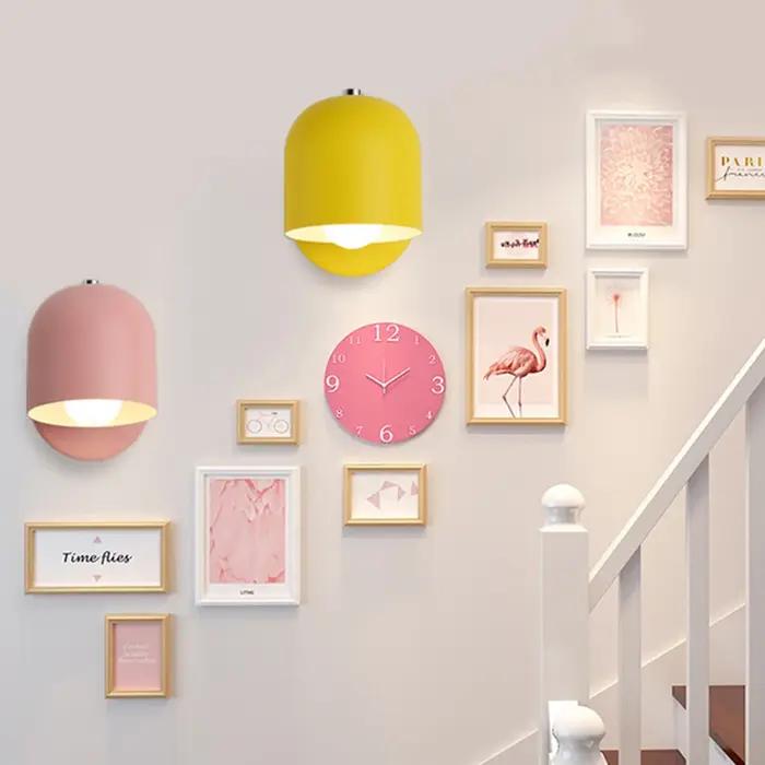 Applique Murale en Fer au Design Moderne Simple, Luminaire Décoratif d'Nik, Idéal pour une Chambre à