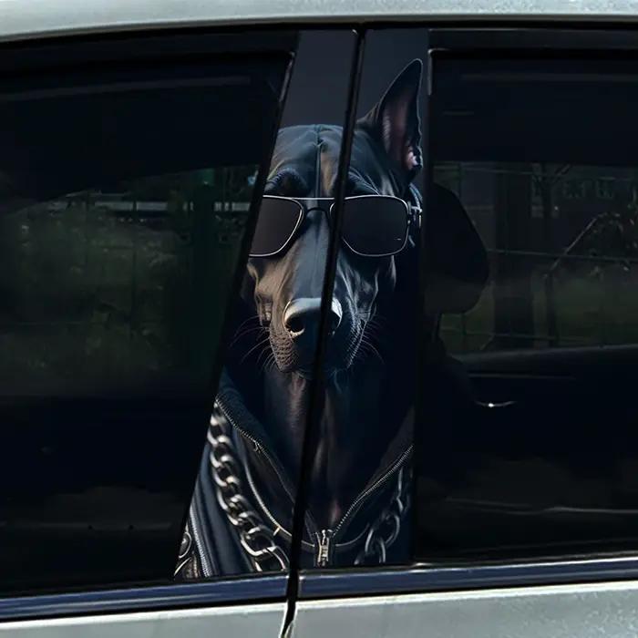 Stickers Doberman Pinscher Cool Dog Animal Car Decals pour Personnalisation Voiture Occasions Spéciales