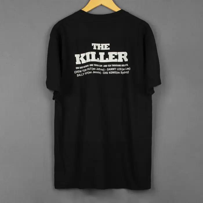 Le tueur T-Shirt sangshed de deux héros John Woo Yun Fat Chow HK film un meilleur demain balle dans la tête chemise pour hommes