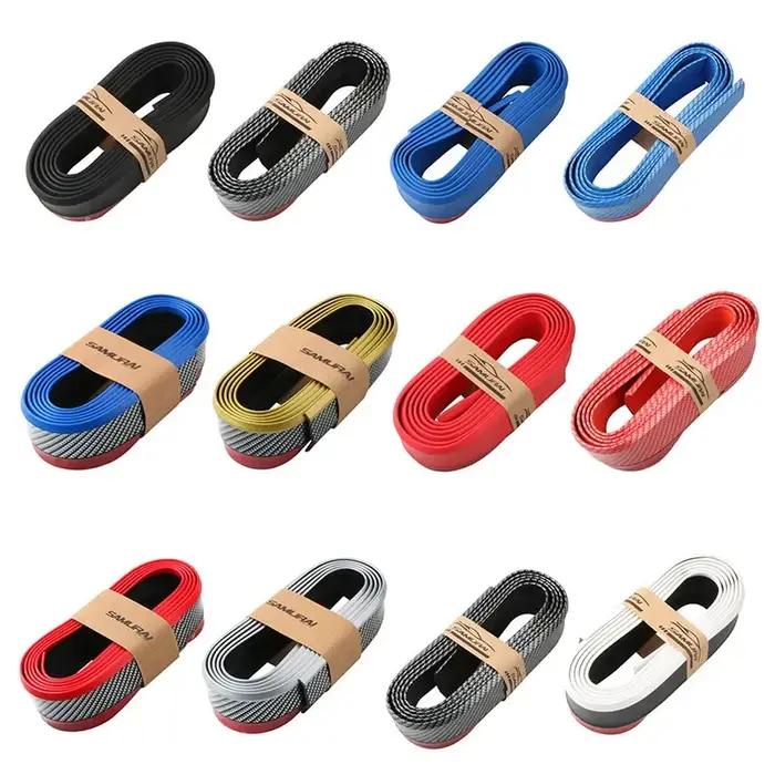 Spoiler de pare-chocs avant universel en fibre de carbone pour voiture, modification personnalisée,